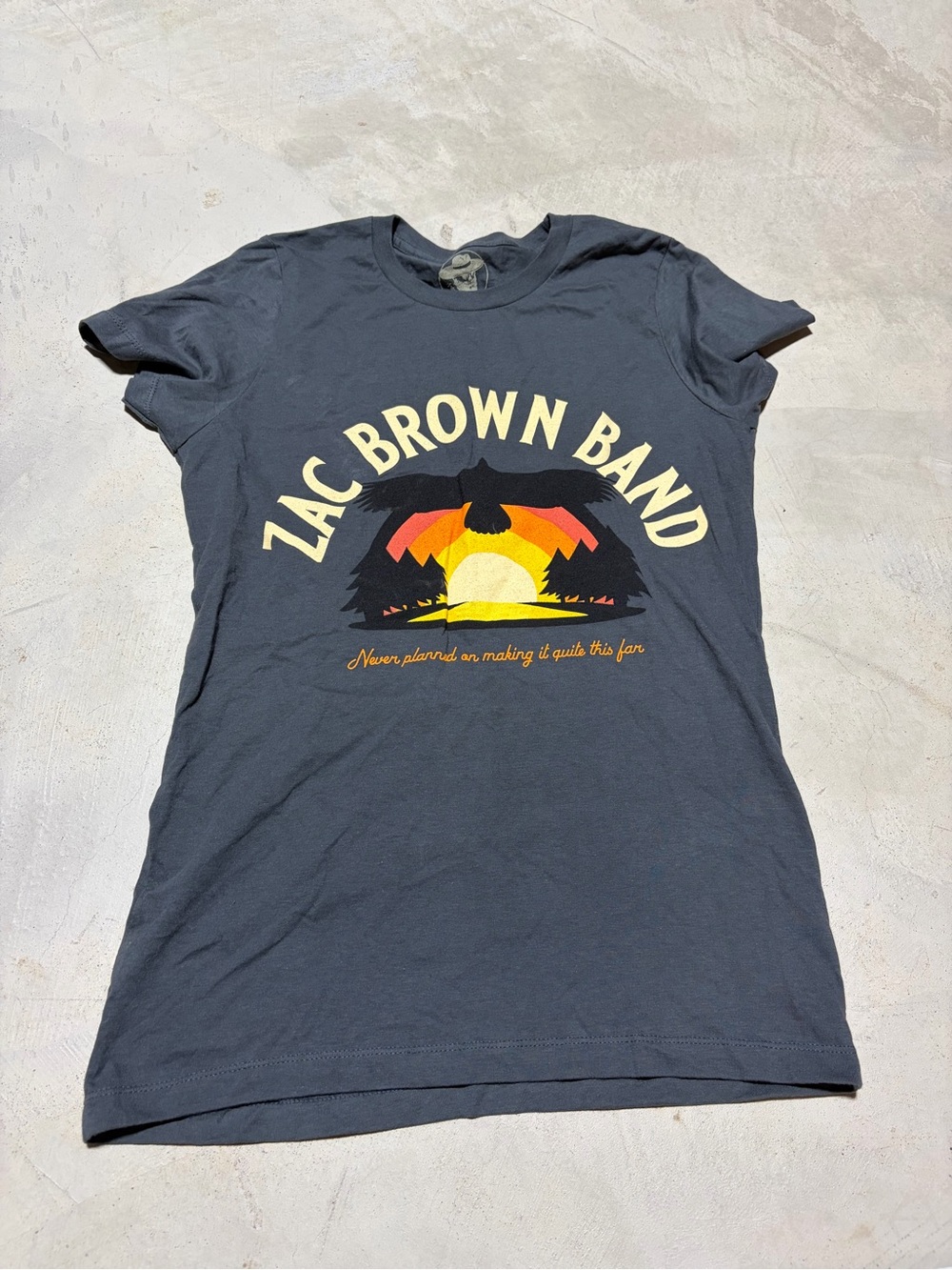 Zac Brown Band tour 2022 out in the middle Tees small